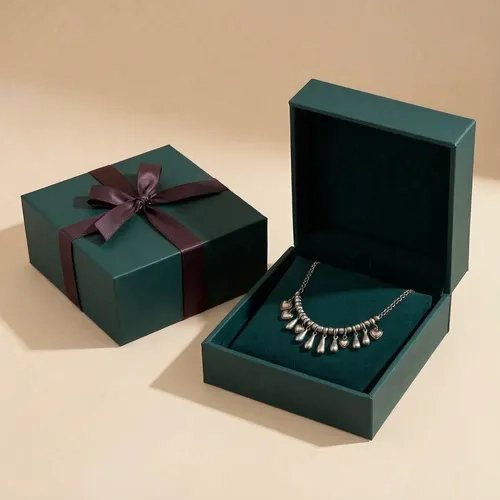 Vintage Heart &Teardrop Charm Necklace