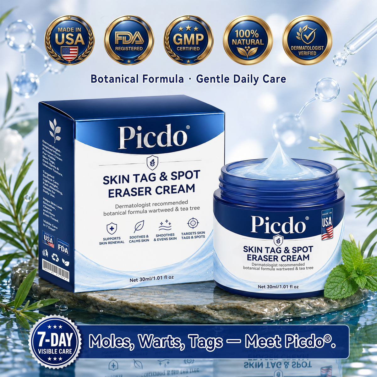 𝐏𝐡𝐚𝐫𝐦𝐚𝐜𝐢𝐬𝐭 𝐑𝐞𝐜𝐨𝐦𝐦𝐞𝐧𝐝𝐞𝐝👨🏻‍⚕️𝐏𝐢𝐜𝐝𝐨® 7-𝐃𝐚𝐲 𝐒𝐤𝐢𝐧 𝐓𝐚𝐠 & 𝐒𝐩𝐨𝐭 𝐄𝐫𝐚𝐬𝐞𝐫 𝐂𝐫𝐞𝐚𝐦 🍀(Zero Pain, Zero 𝐒𝐜𝐚𝐫𝐬 Formula)
