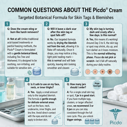 𝐏𝐡𝐚𝐫𝐦𝐚𝐜𝐢𝐬𝐭 𝐑𝐞𝐜𝐨𝐦𝐦𝐞𝐧𝐝𝐞𝐝👨🏻‍⚕️𝐏𝐢𝐜𝐝𝐨® 7-𝐃𝐚𝐲 𝐒𝐤𝐢𝐧 𝐓𝐚𝐠 & 𝐒𝐩𝐨𝐭 𝐄𝐫𝐚𝐬𝐞𝐫 𝐂𝐫𝐞𝐚𝐦 🍀(Zero Pain, Zero 𝐒𝐜𝐚𝐫𝐬 Formula)